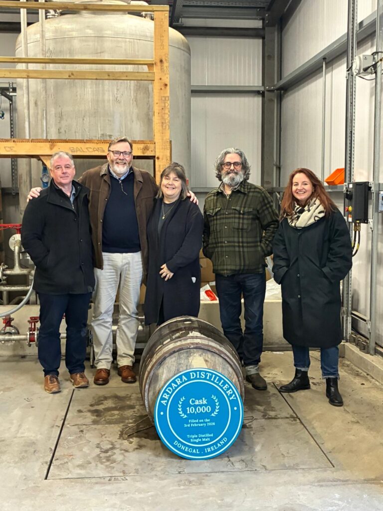 Ardara Distillery 10000th Cask Fill